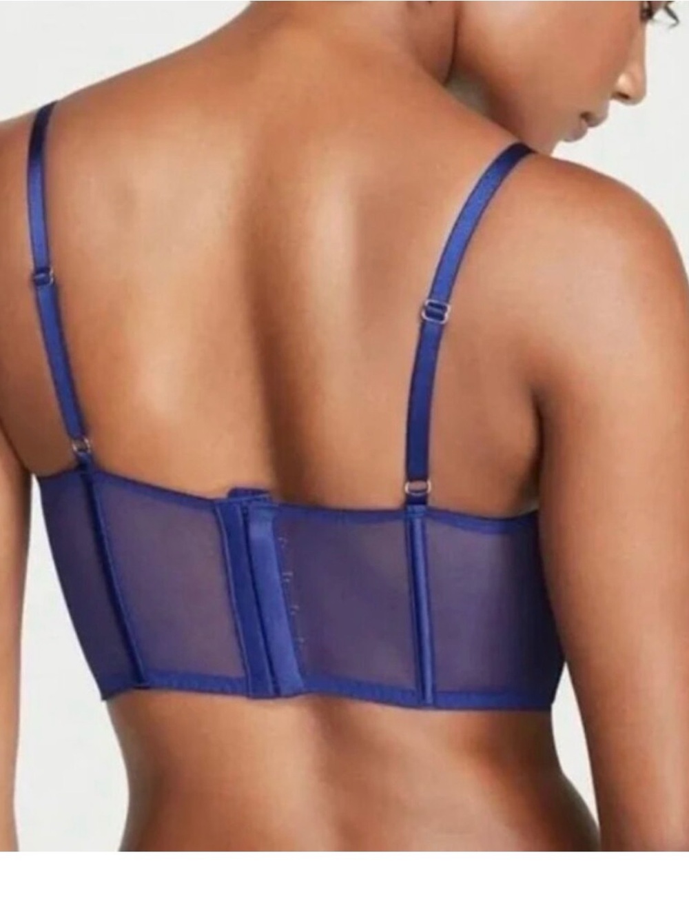 NWT Victoria’s Secret VERY SEXY Hummingbird Embroidery Corset Top Bra Top 34DD - Picture 8 of 8